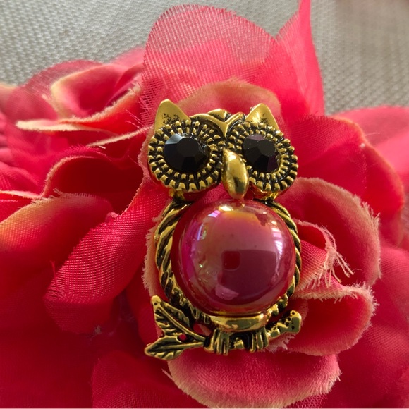 NWOT Cute little owl brooch. So cute you woukd give a “ hoot” - Picture 1 of 3